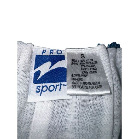 Vintage Pro Sport Women’s Joggers Size Petite Small Teal Blue Elastic Band - Picture 7 of 10